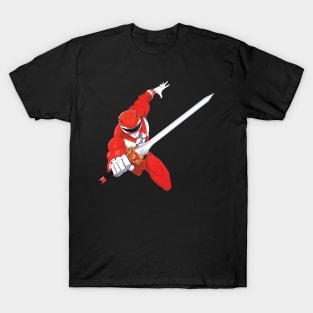 Red Mighty Morphin Power Ranger T-Shirt